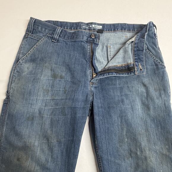 Carhartt Rugged Flex Relaxed Denim Jeans Men's 40x32 Medium Wash BD2808-M - Picture 6 of 15
